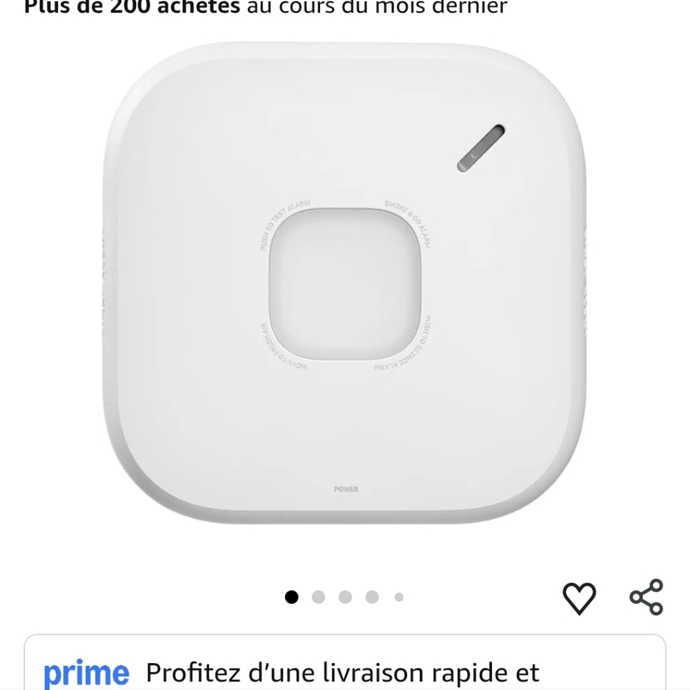 White Smart Home Device